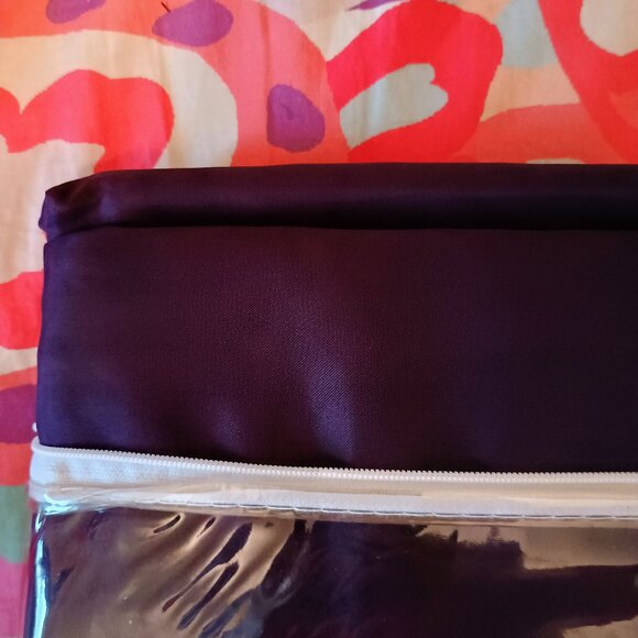 Sheer Curtain 2 Panels, 60 x 84, Purple, New In Package - Picture 5 of 5